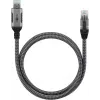 Goobay káblový adaptér USB A RJ-45 15m čierny strieborný