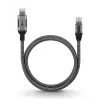 Goobay káblový adaptér USB A RJ-45 15m čierny strieborný
