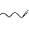 Goobay káblový adaptér USB A RJ-45 15m čierny strieborný