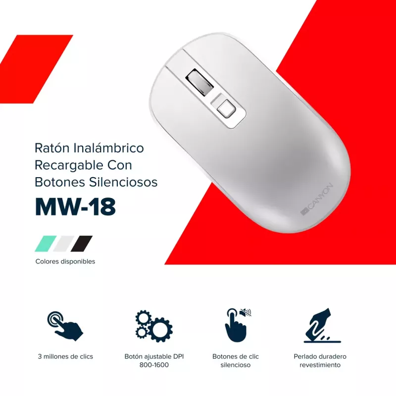 Myš Canyon CNS-CMSW18A RF Wireless optická
