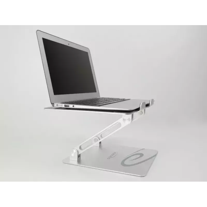 Delock 18414 stojan na tablet a notebook, nastaviteľný, hliník, do 39,6 cm (15,6 palca)