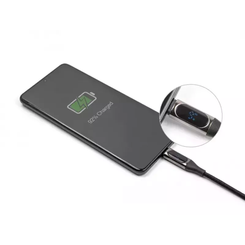 DeLOCK USB 2.0 dátový a rýchlonabíjací kábel USB Type-C konektor samec na samec PD 3.0 100 W 2 m