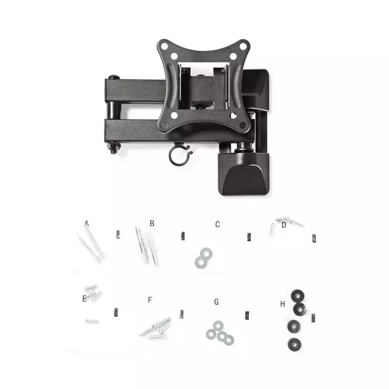 Držiak na TV Nedis TVWM1510BK 68,6 cm 27 palcov čierny 15 kg