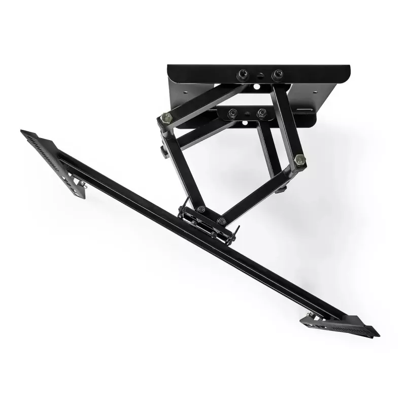 Nedis TVWM3551BK plne pohyblivý nástenný držiak TV, 37-80 palcov, max. 35 kg, naklápací, otočný, 6 otočných bodov, oceľ, čierny