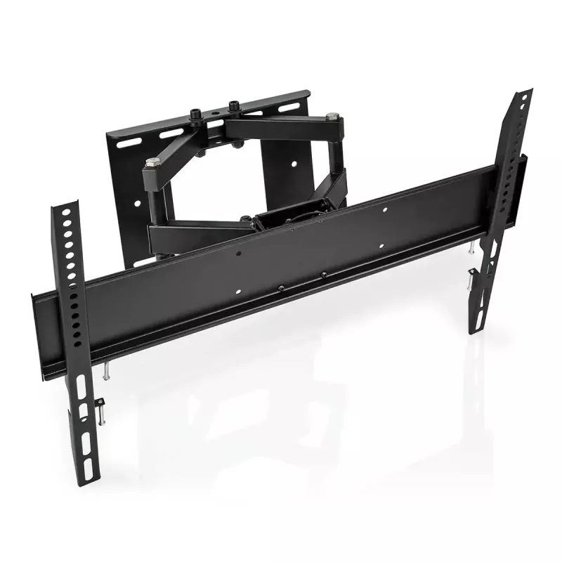 Nedis TVWM3551BK plne pohyblivý nástenný držiak TV, 37-80 palcov, max. 35 kg, naklápací, otočný, 6 otočných bodov, oceľ, čierny