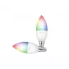 Smart žiarovka TRUST 71293 – Wi-Fi Smart Light, biela, AC, 37×100 mm, balenie 2 ks