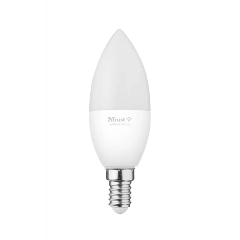 Smart žiarovka Trust 71280 Wi-Fi biela 100 mm