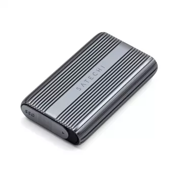 Puzdro na SSD Satechi USB4 NVMe SSD Pro 4 TB 40 Gbit/s sivá transparentná