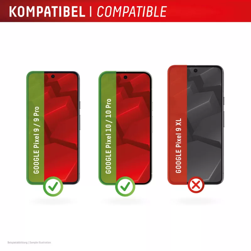 Displex ochranná fólia displeja (10H) pre Google Pixel 9, Pixel 9 Pro, Pixel 10, Pixel 10 Pro, Eco montážny rámik, odolná proti poškriabaniu