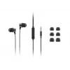 Lenovo 4XD1J77352 kábel k slúchadlám/headsetu, do uší, kancelária/call centrum, čierny