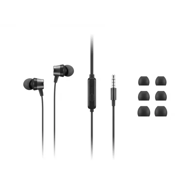 Lenovo 4XD1J77352 kábel k slúchadlám/headsetu, do uší, kancelária/call centrum, čierny