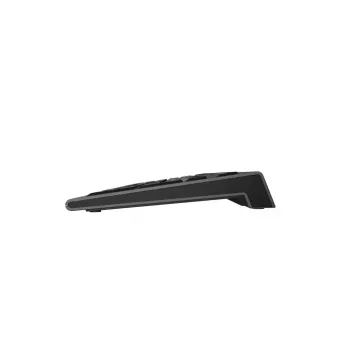 Logickeyboard LKB-LPWB-A2M-DE klávesnica Universal USB QWERTZ nemecká čierna