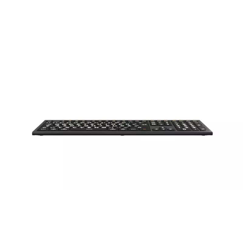 Logickeyboard LKB-LPWB-A2M-DE klávesnica Universal USB QWERTZ nemecká čierna