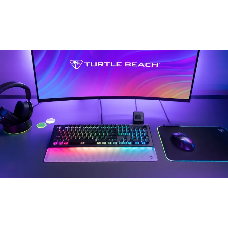 Turtle Beach Vulcan II Max klávesnica Gaming USB QWERTZ čierna