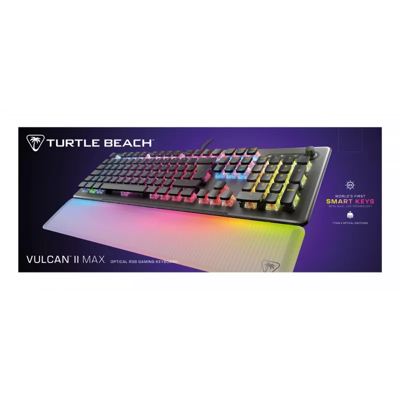 Turtle Beach Vulcan II Max klávesnica Gaming USB QWERTZ čierna