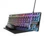 Trust GXT 794 klávesnica myš v balení herná USB QWERTZ nemecká čierna