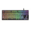 Trust GXT 794 klávesnica myš v balení herná USB QWERTZ nemecká čierna