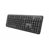 Trust TK-350 klávesnica Office RF Wireless QWERTZ nemecká čierna
