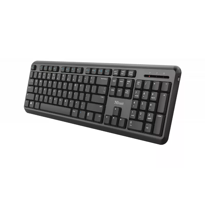 Trust TK-350 klávesnica Office RF Wireless QWERTZ nemecká čierna