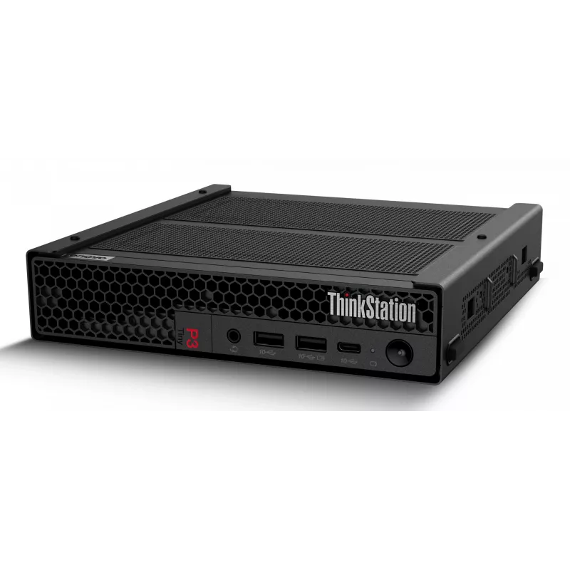 Lenovo ThinkStation P3 Tiny Intel® Core™ i7 i7-14700 64 GB DDR5-SDRAM 1 TB SSD NVIDIA RTX A1000 Windows 11 Pro Mini PC pracovná stanica čierna