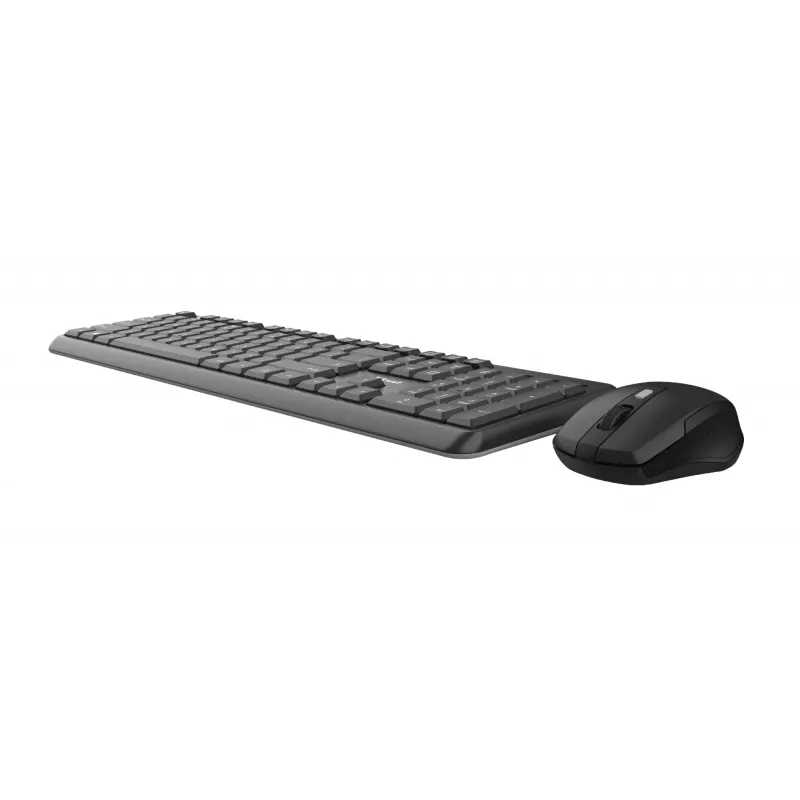 Trust TKM-350 klávesnica myš vrátane Office RF Wireless QWERTZ nemecká čierna