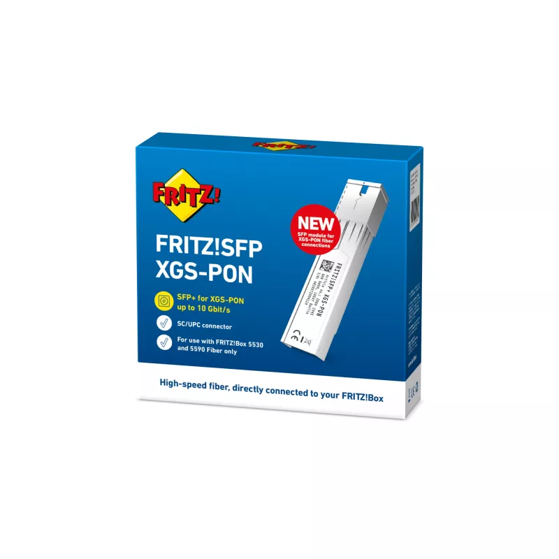 FRITZ! SFP XGS-PON sieťový transceiver modul optické vlákno 10000 Mbit/s