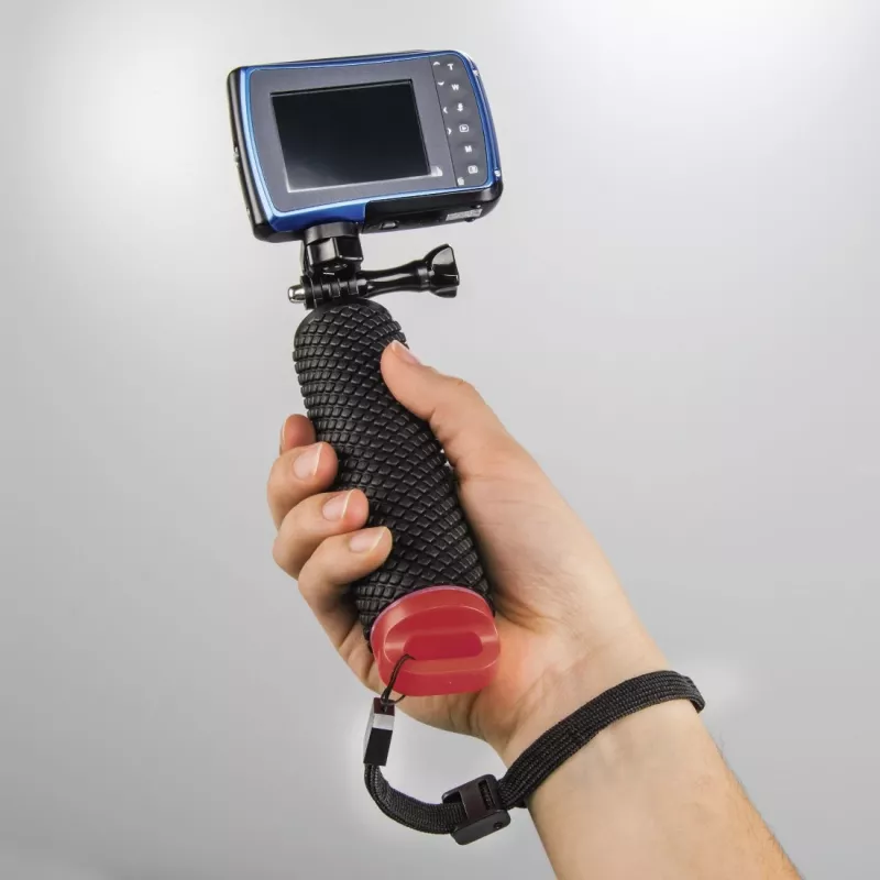 Monopod Hama 00004458 1/4 palca plast čierna červená výška 19 cm