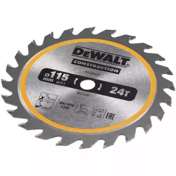 Kotúčový pílový list DeWALT DT20420-QZ 11,5 cm na drevo