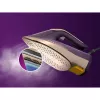 Philips DST8040/30 Azur 8000 Series naparovacia žehlička, 3000 W, nádržka 0,35 L, žehliaca plocha SteamGlide Elite, vertikálna para, 80 g/min, parný ráz 260 g/min, tmavofialová