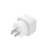 Hama 00223438 adaptér sieťovej zástrčky typ B typ C (eurozástrčka)+typ F biely