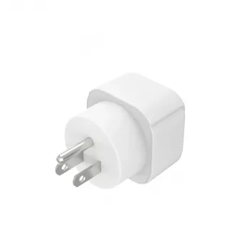 Hama 00223438 adaptér sieťovej zástrčky Type B Type C (eurozástrčka)+Type F biela
