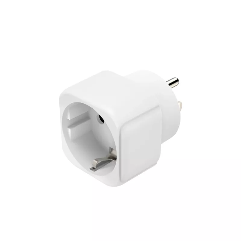 Hama 00223438 adaptér sieťovej zástrčky typ B typ C (eurozástrčka)+typ F biely