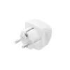 Hama 00223456 sieťový adaptér typ E/F hybrid univerzálny biely