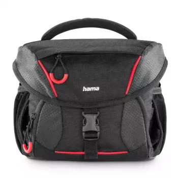 Kompaktný kufrík Hama Phoenix 00121348 čierny ramenný popruh pre každú značku