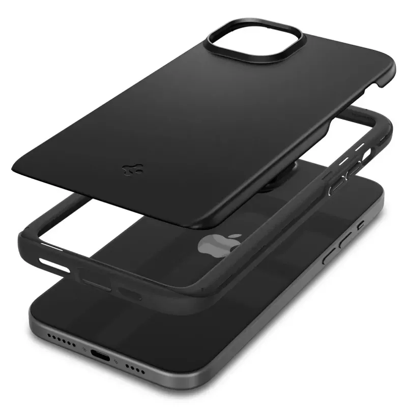 Puzdro Spigen ACS06776 pre iPhone 15 15,5 cm čierna