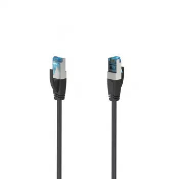 Hama 00200680 sieťový kábel čierny 1,5 m Cat6a S/FTP (S-STP)
