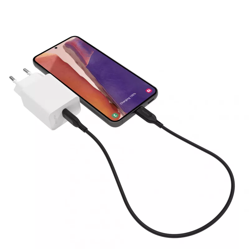 mophie essentials 20W USB-C PD napájací zdroj univerzálny biela AC rýchle nabíjanie interiér