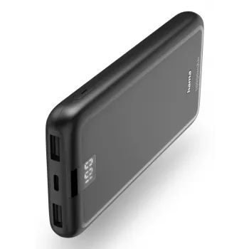 Hama 00201709 power banka lítium-polymérová (LiPo) 10000 mAh antracitová