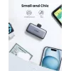 Powerbank UGREEN 35338, 5000 mAh, sivá, prenosná batéria pre smartfóny, výstup pre jedno zariadenie