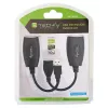 Techly IUSB-EXTENDTY5 predlžovač USB cez kábel Cat.5e/6 do 50 m, USB na RJ-45, čierny