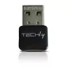 Techly IDATA USB-BLT5 USB Bluetooth 5.0 adaptér, čierny