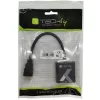 Techly káblový adaptér konvertor HDMI na VGA čierny 0,1 m 1920x1200 60 Hz