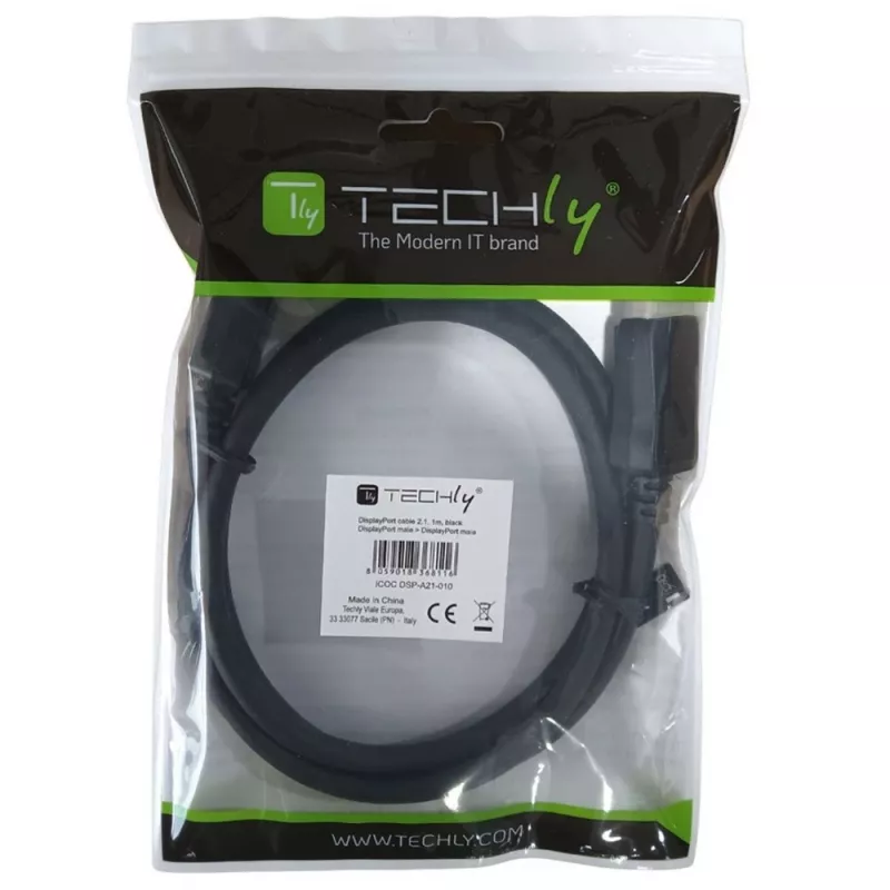 DisplayPort kábel Techly ICOC DSP-A21-030 3 m čierny