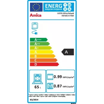 Vstavaná rúra Amica EB7541H FINE, elektrická rúra
