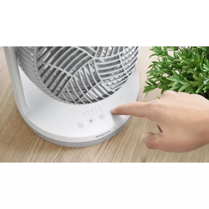 Stolný ventilátor Philips CX2050/00 biely 24W AC