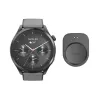 Hama Smartwatch 9000 00178627, 1,43 palca (3,63 cm) AMOLED, GPS, úložisko hudby, vodotesné, silikónový remienok, antracitové