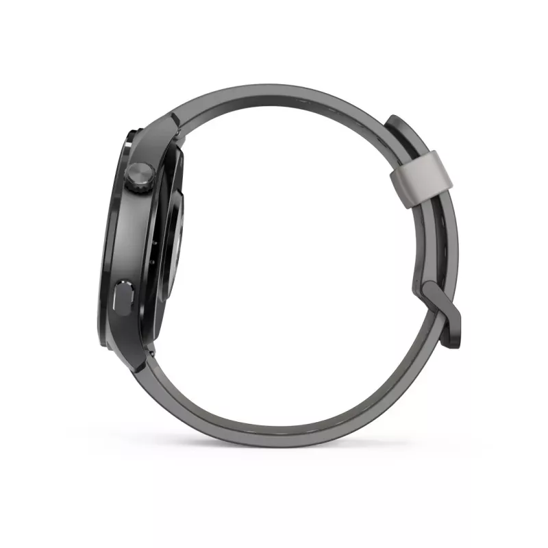 Hama Smartwatch 9000 00178627, 1,43 palca (3,63 cm) AMOLED, GPS, úložisko hudby, vodotesné, silikónový remienok, antracitové
