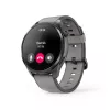 Hama Smartwatch 9000 00178627, 1,43 palca (3,63 cm) AMOLED, GPS, úložisko hudby, vodotesné, silikónový remienok, antracitové