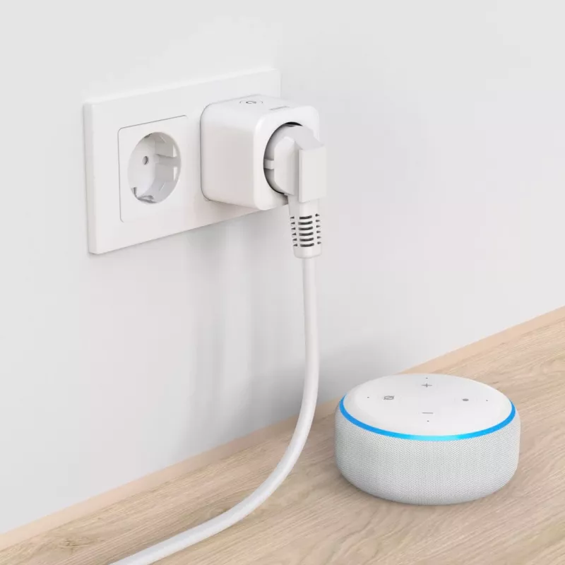Smart zásuvka Hama 00176654 3680 W interiér bezdrôtová Wi-Fi biela