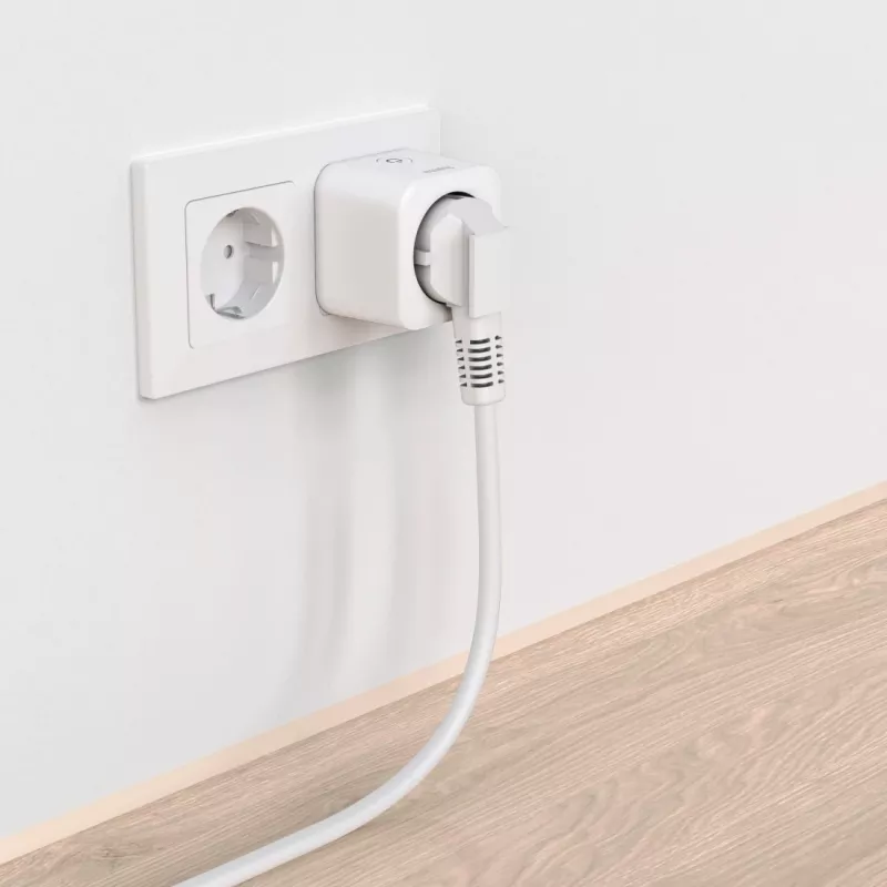 Smart zásuvka Hama 00176654 3680 W interiér bezdrôtová Wi-Fi biela